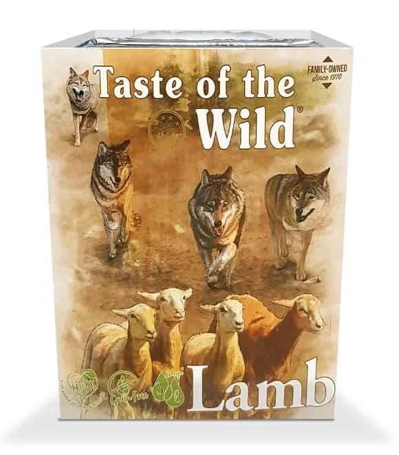 Taste of the Wild Lamb and Chicken Tray in Pâté, 390g